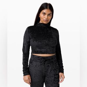 All Aligned Mock Neck Longsleeve Velvet 4
